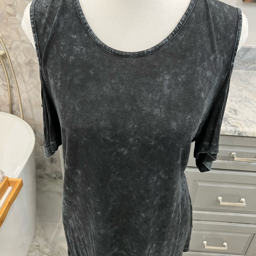 Affliction Cold Shoulder Top - Picture 2 of 5